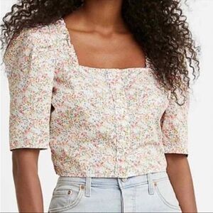 Levi's Multicolor Floral Blouse
